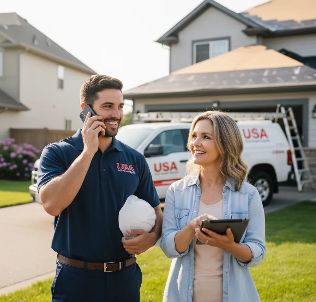 USA Roof Repair Experts customer support in Dorset